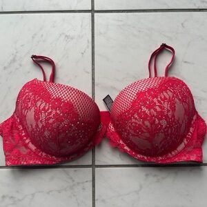 COPY - VS Red Lace Bra
